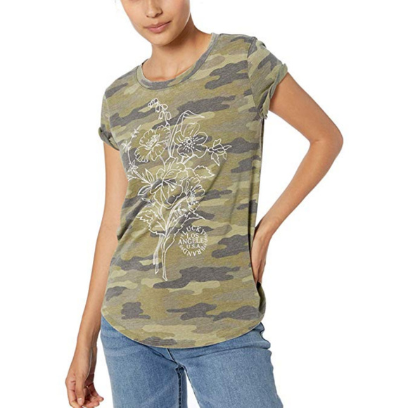 lucky brand camo shirt